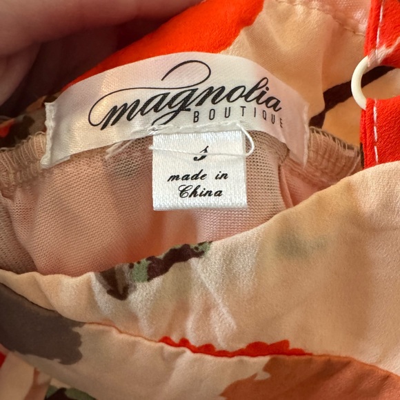 Peach floral dress! - Picture 3 of 3